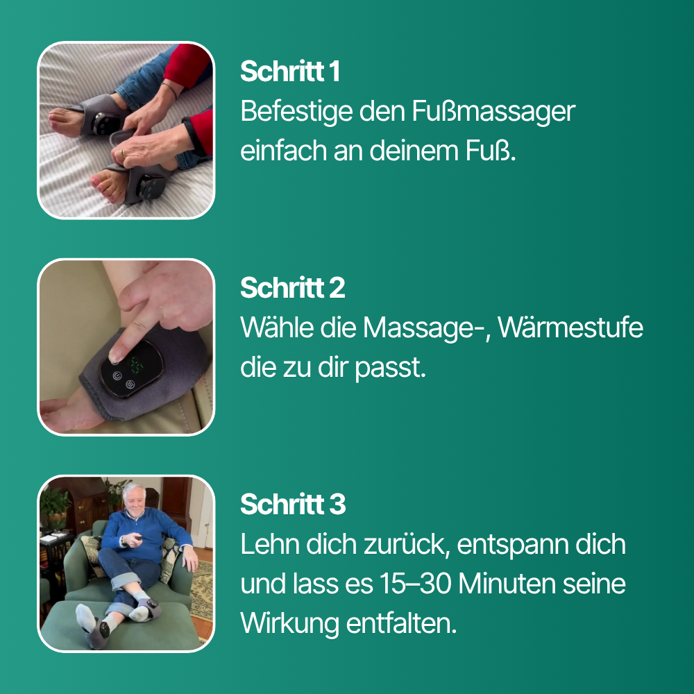3-in-1 Fußmassagegerät